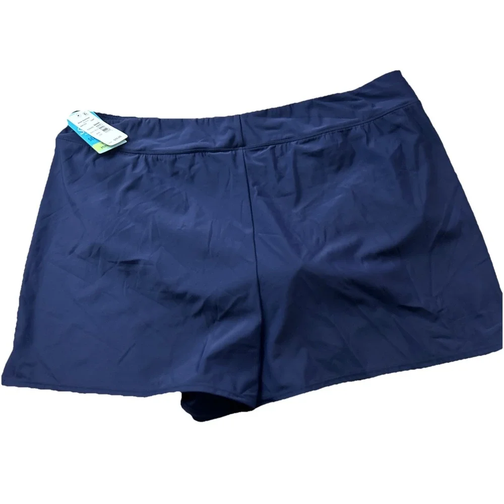 Swim Solutions Shorts 22W Blue Boyshort Swimming - Picture 2 of 8